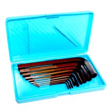 Taparia LN (Allen) Key Wrench Black Finish (Metric MM Size) Full Set 1.5 - 10MM